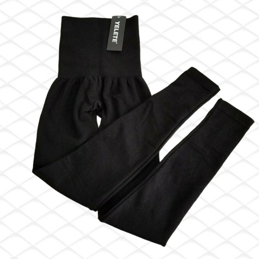 Yelete Leg Wear High Waist Compression Leggings